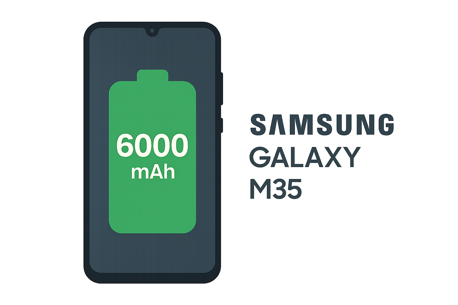 Samsung Galaxy M35 budget phone with massive 6000mAh battery