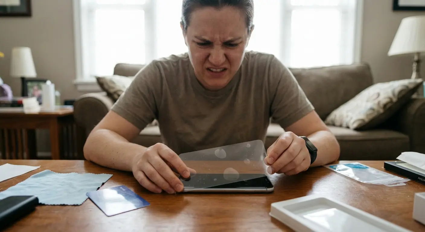 The dust problem during installation