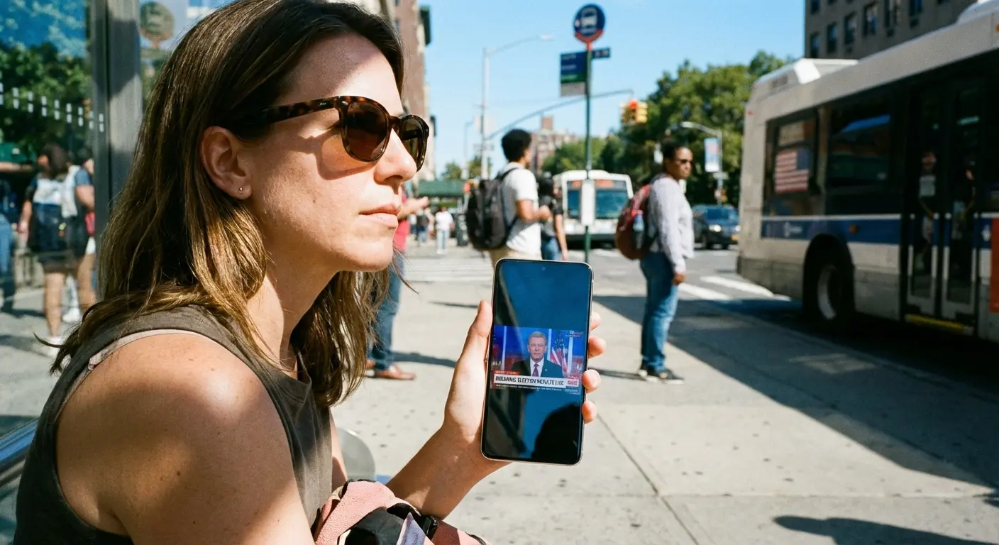 Variety streaming apps like Plex and Samsung TV Plus displayed on a phone