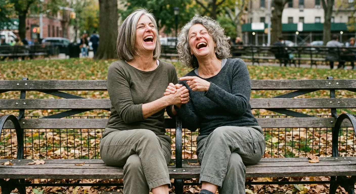 This example acknowledges a fun, chaotic friendship dynamic. It highlights that she raised spirits every single day despite the chaos.