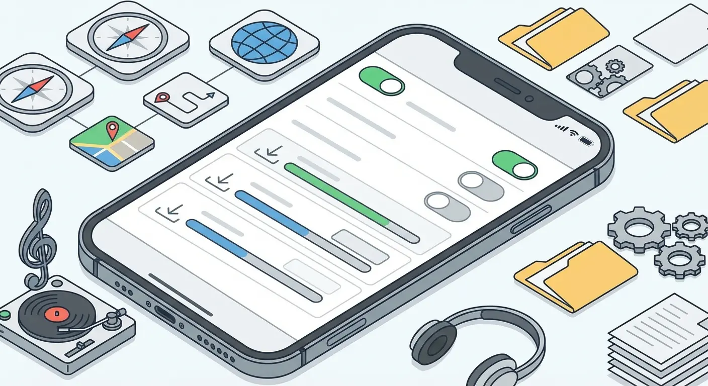 The offline mode settings (buried in there somewhere)