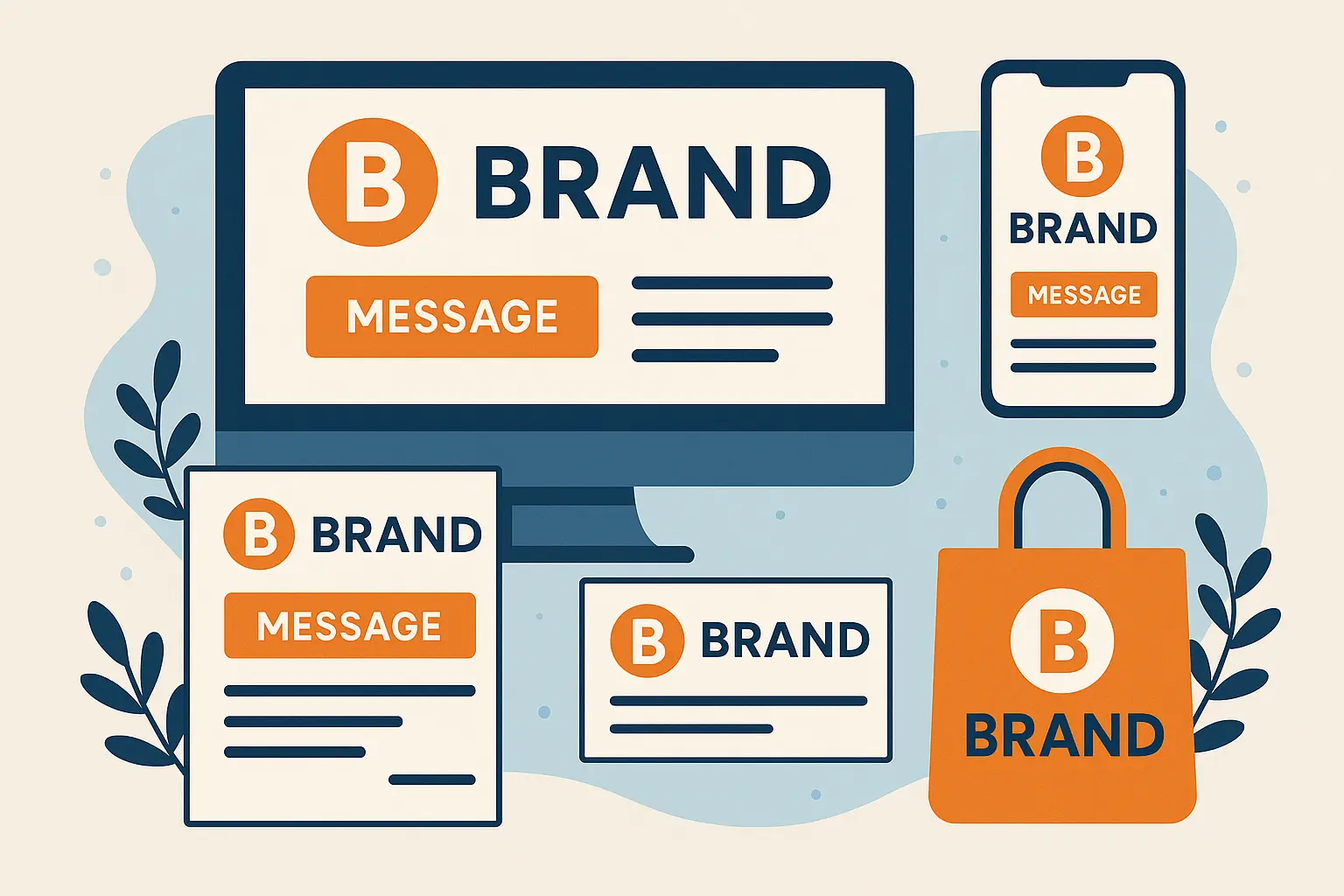 Professional branding consistency