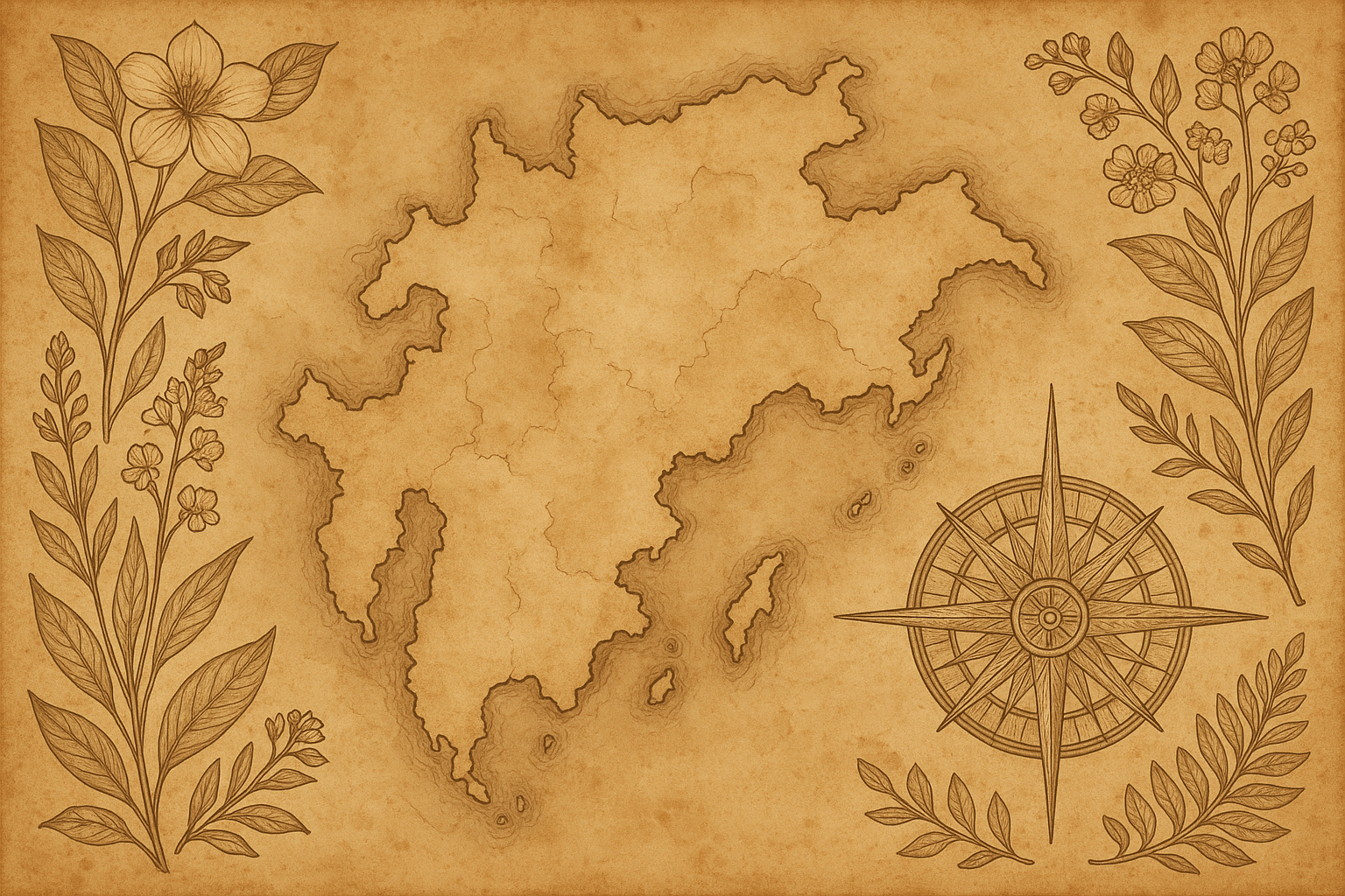 Vintage antique cottagecore wallpaper