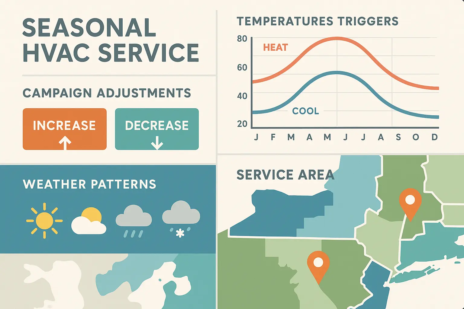 Local business seasonal PPC optimization