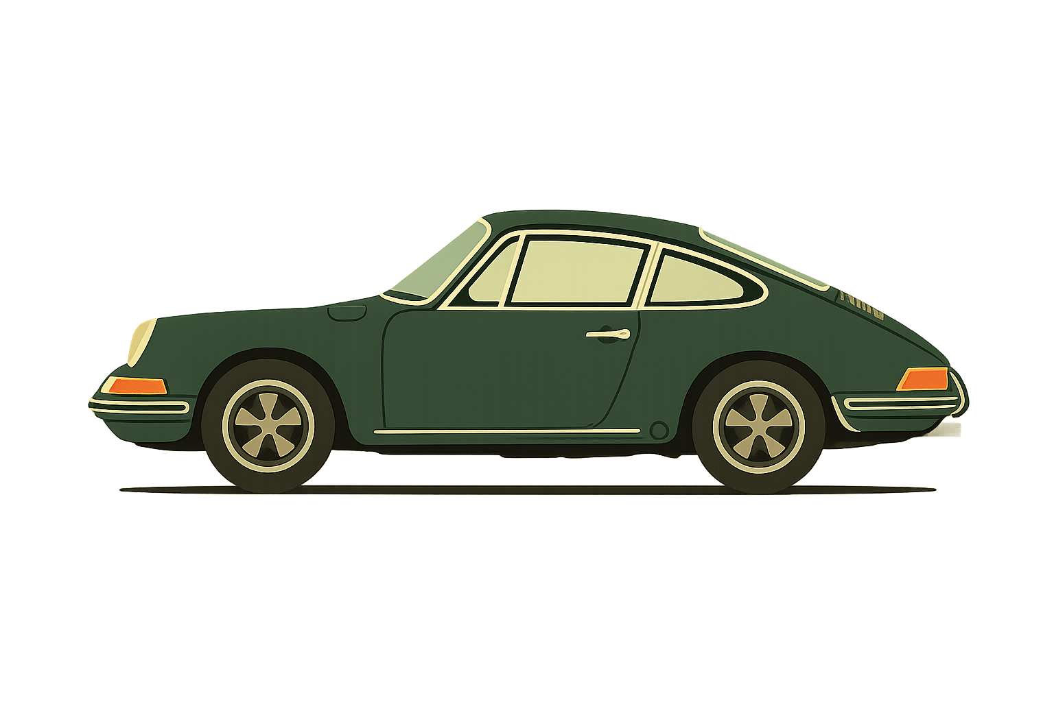 Classic Porsche 911 sports car wallpaper collection