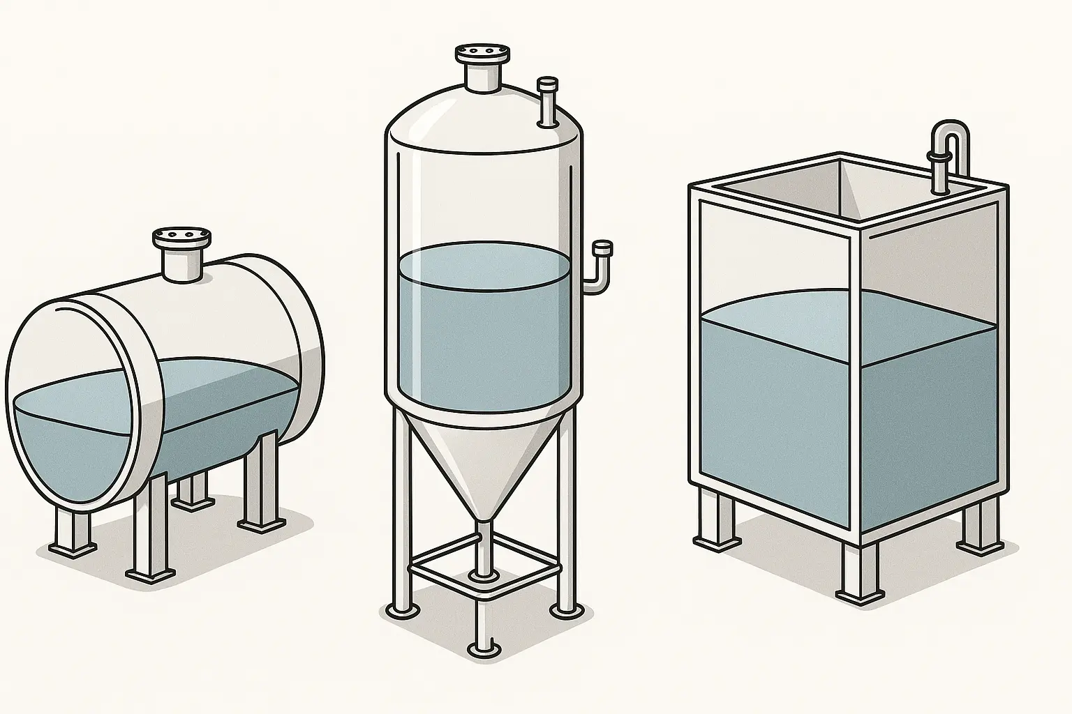 Industrial tank volume calculator applications