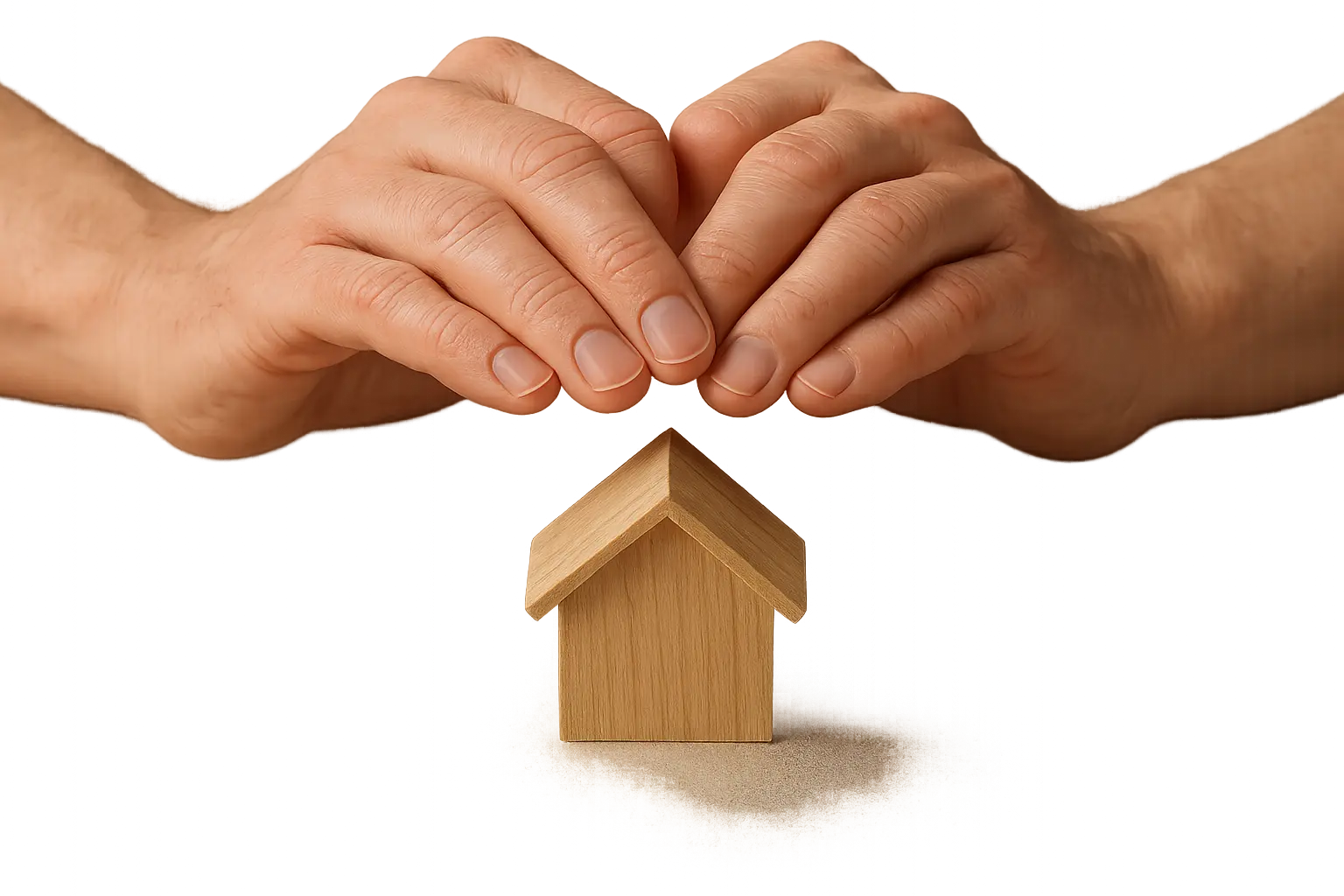 Protective older sister watching over younger sibling