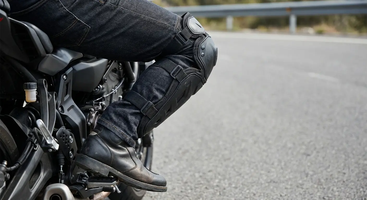 EVS TP199 full knee and shin guard combo