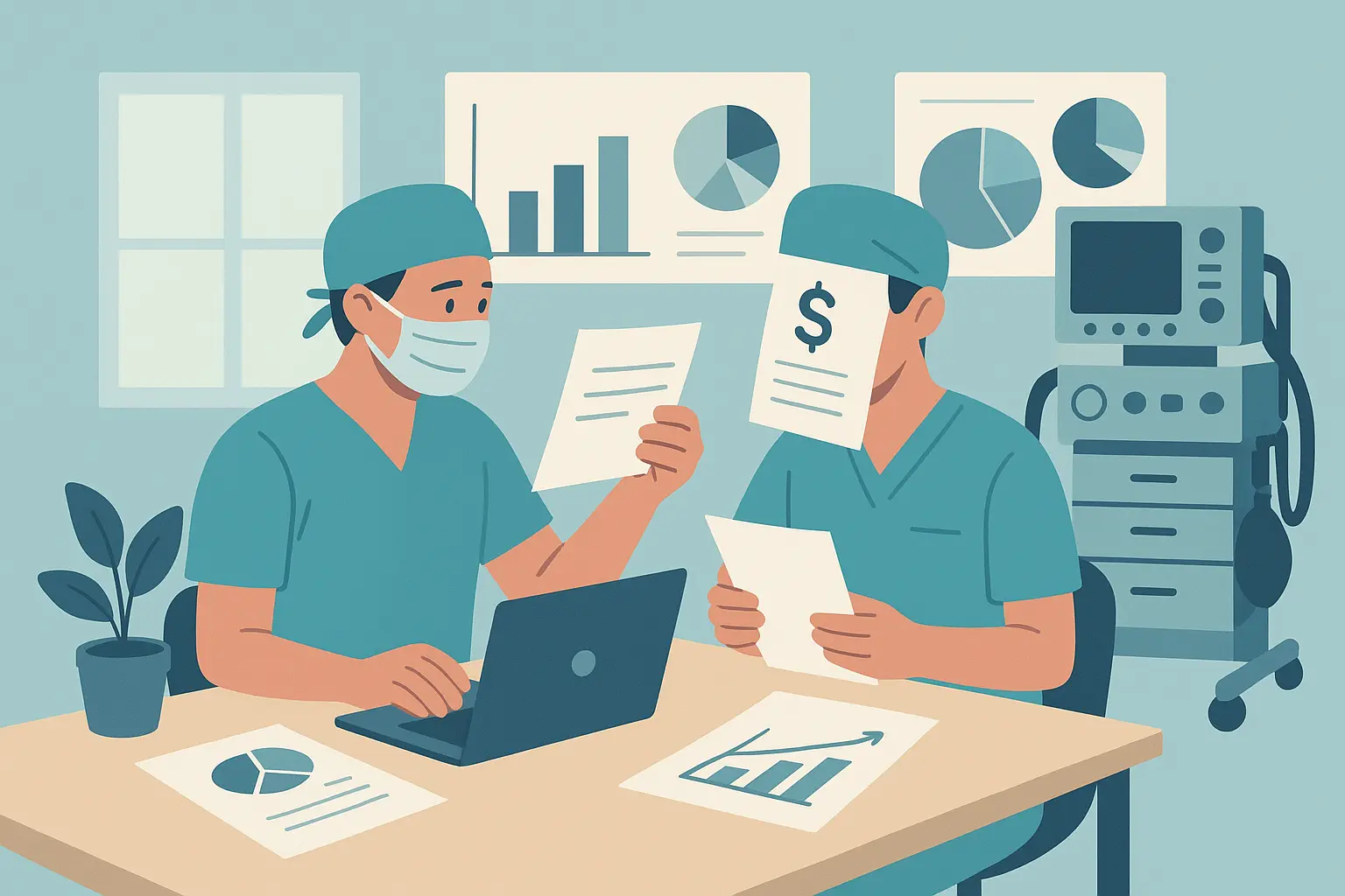 Anesthesiologist salary comparison chart