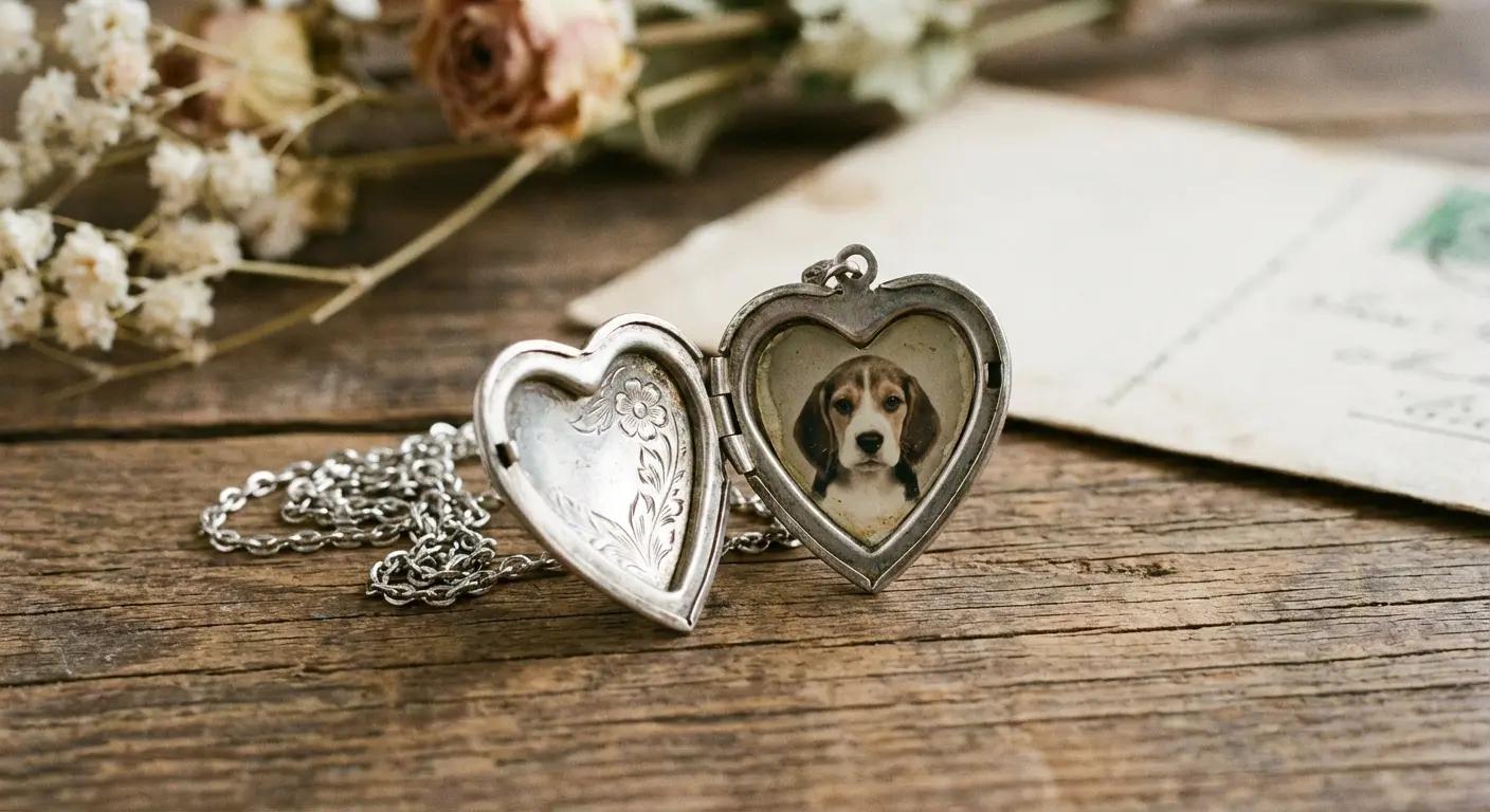 A dog looking adoringly at its owner