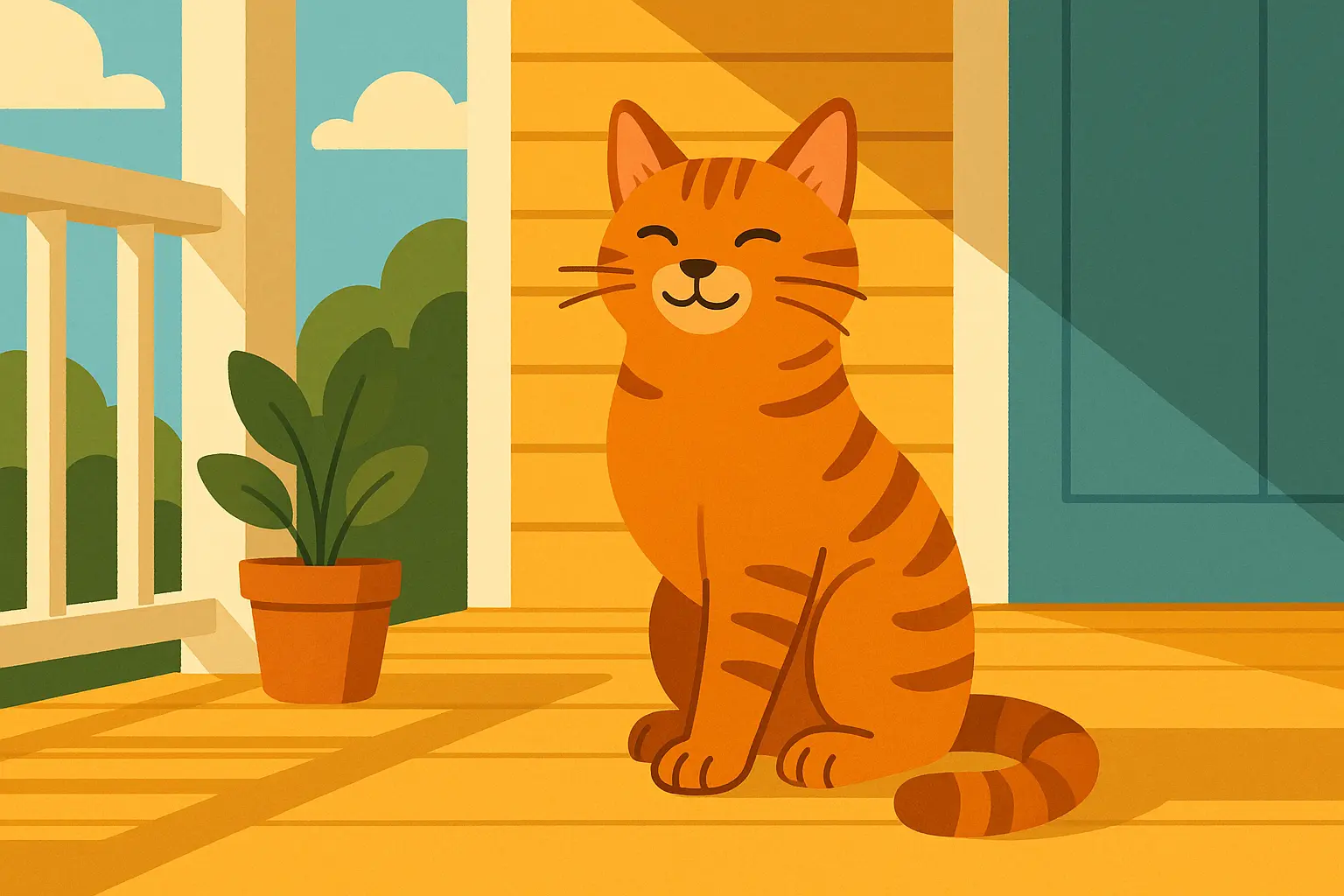 Rescue cat showing resilience and recovery