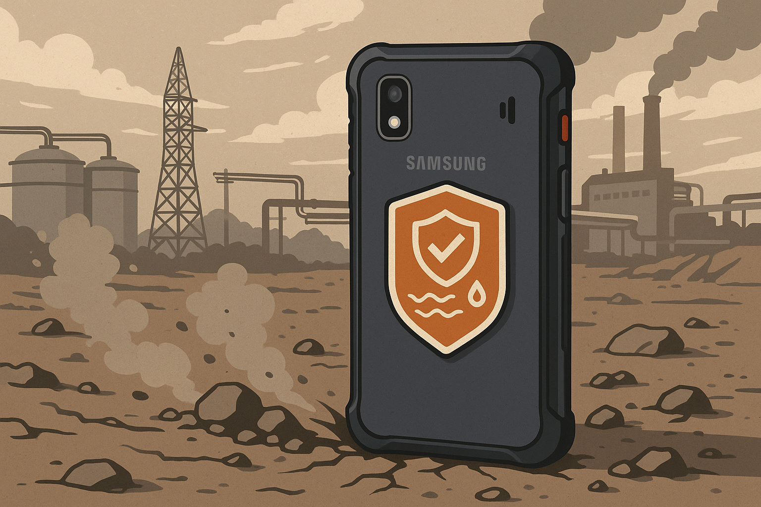 Samsung rugged outdoor phones