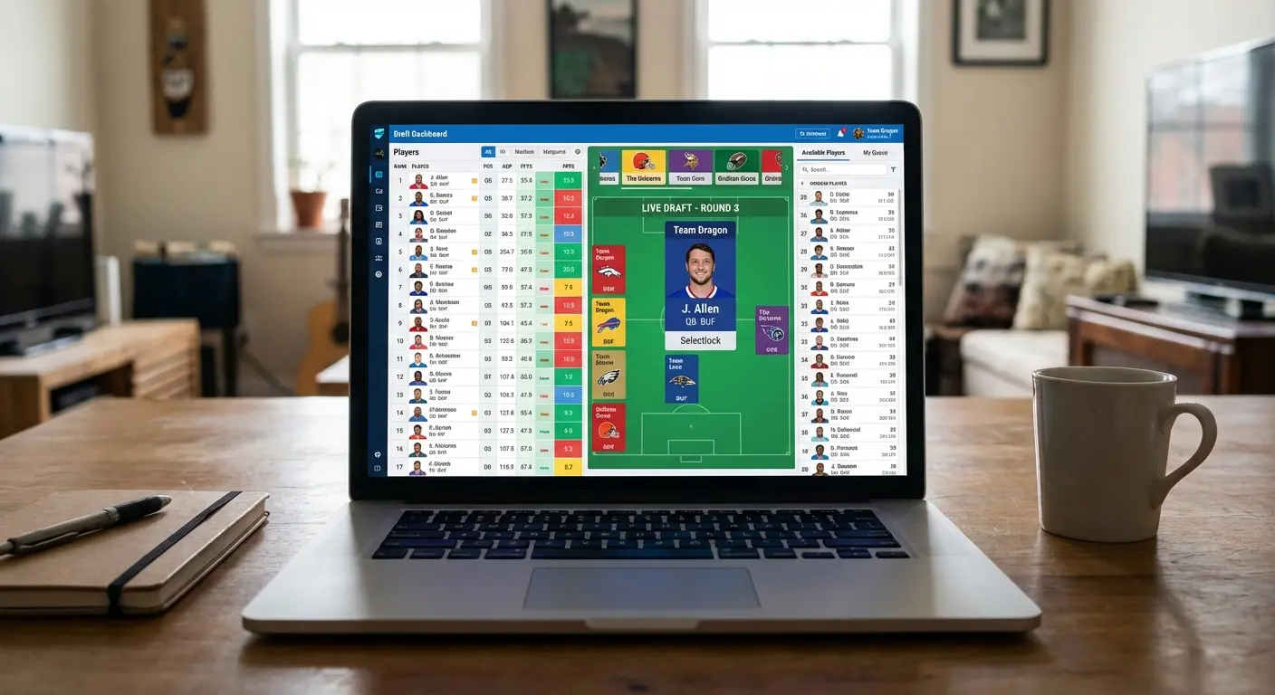 Fantasy football draft strategy