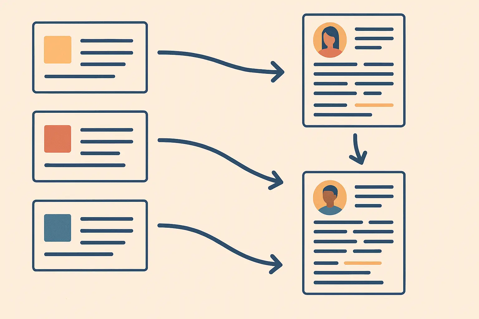 Resume customization for different jobs