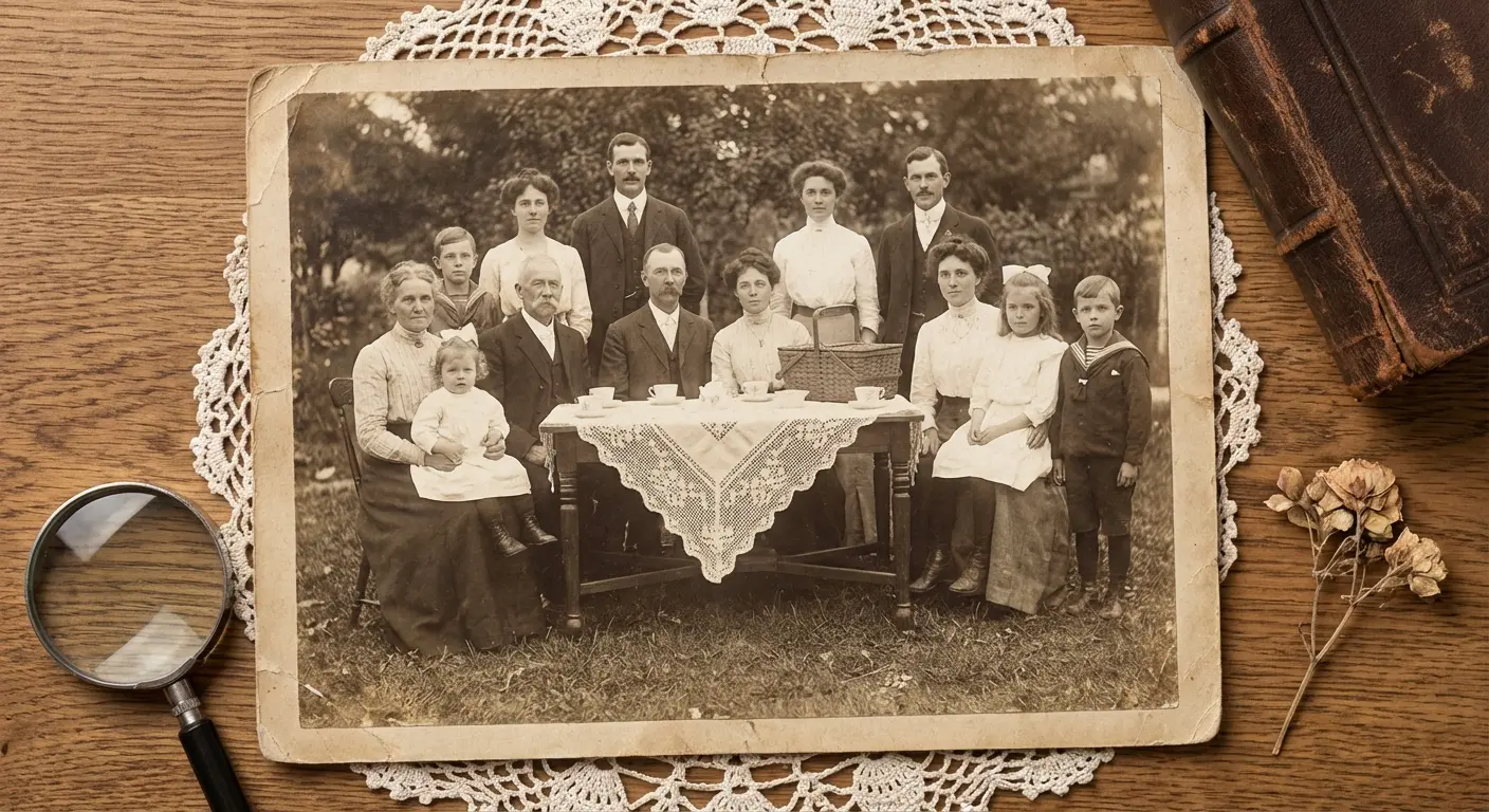 An older couple representing parents and grandparents