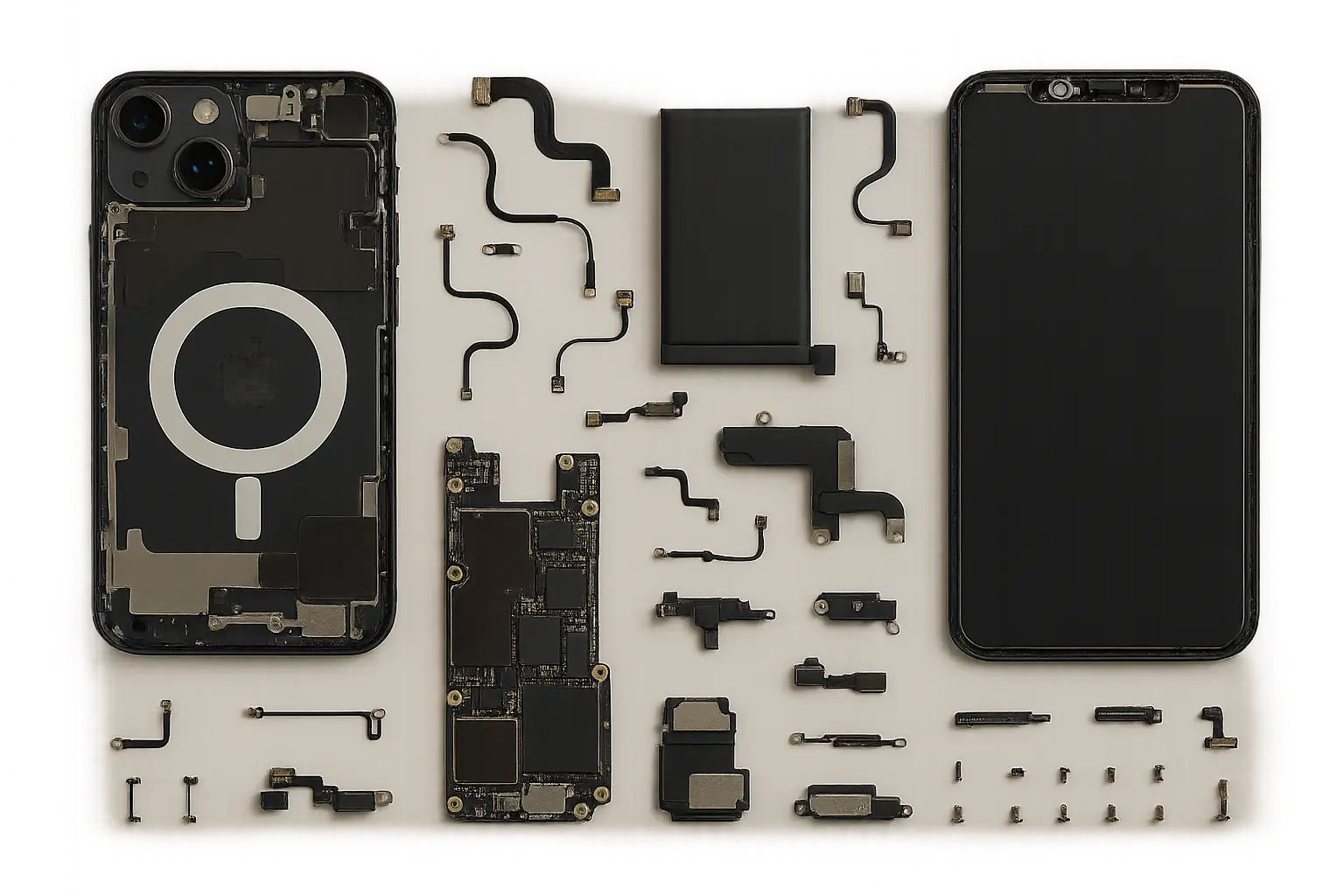 iPhone repairability comparison