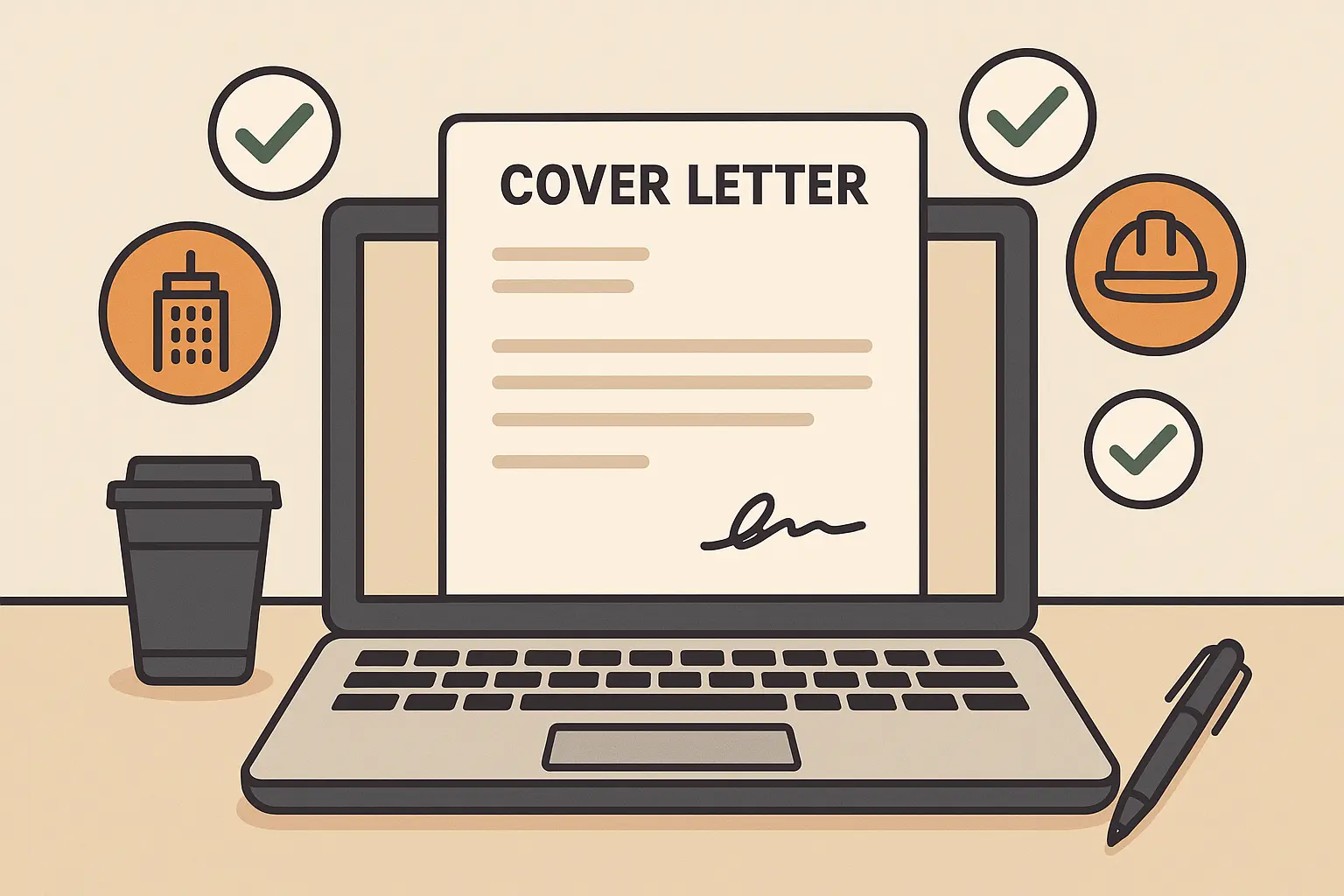Professional internship cover letter evaluation criteria