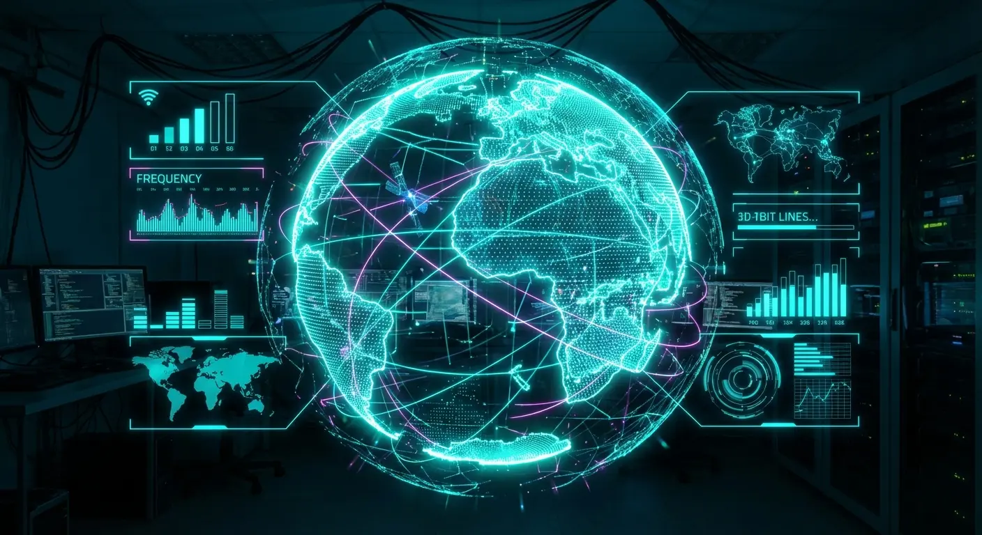 Radio Garden app interface showing 3D globe for tuning into radio