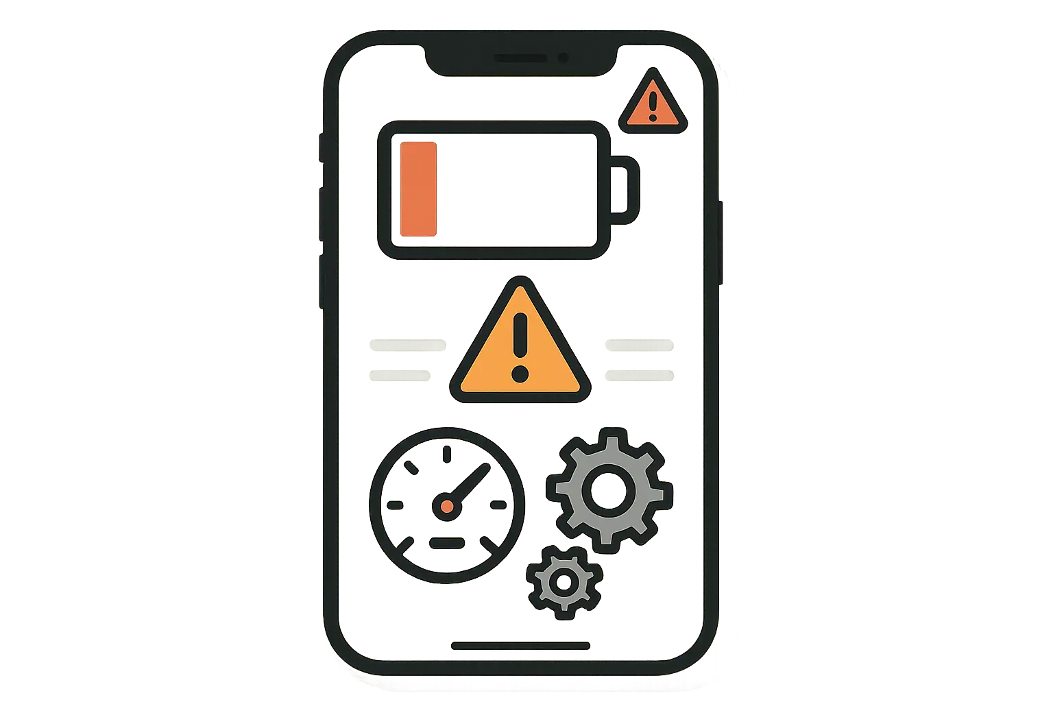 iPhone security monitoring and threat detection indicators