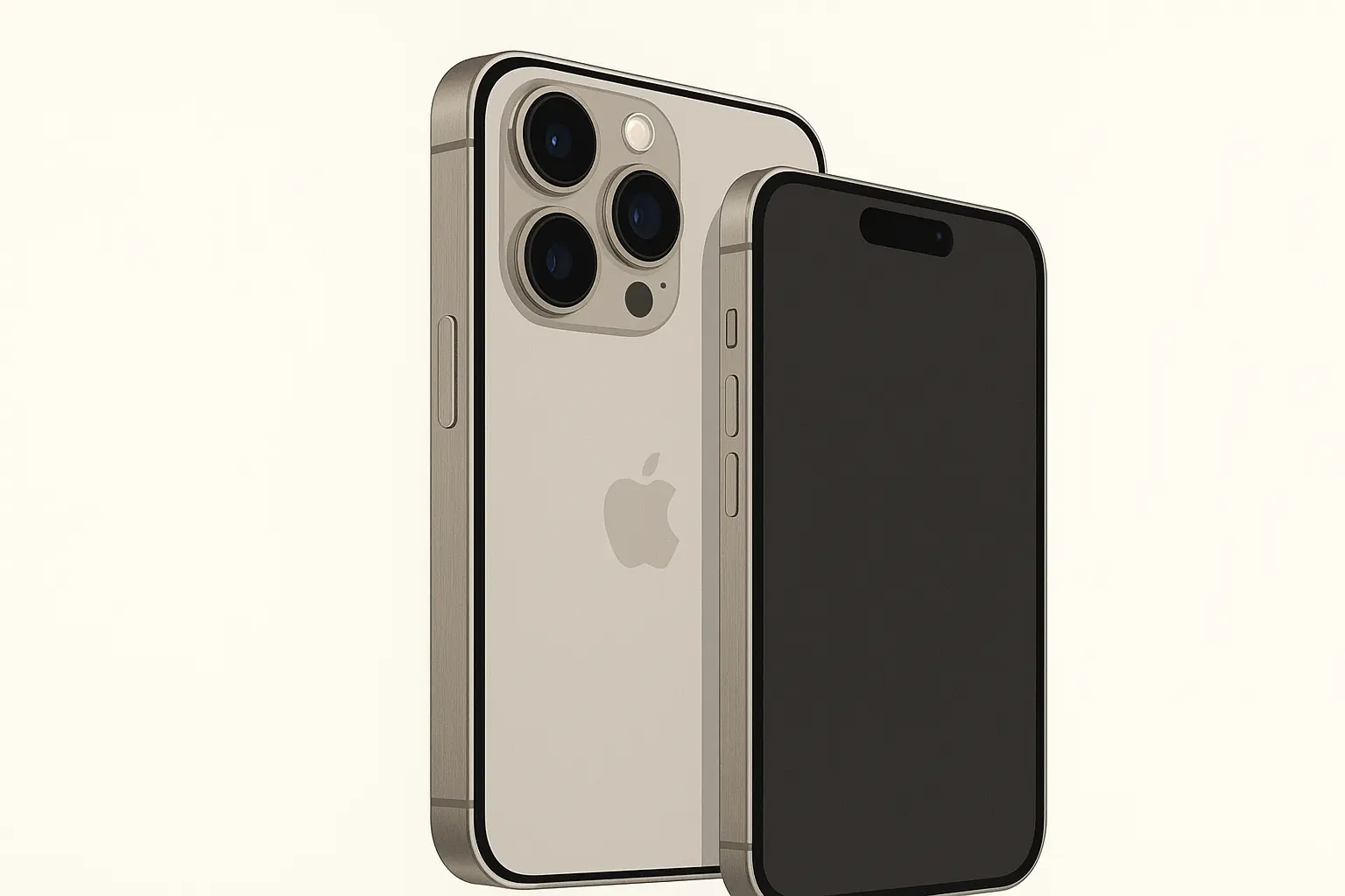 iPhone 15 Pro titanium construction showcase