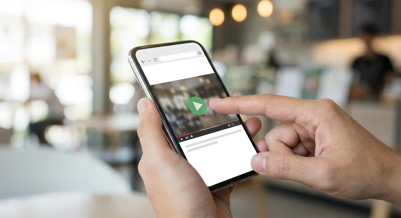 Using built-in browser tools to listen to web pages