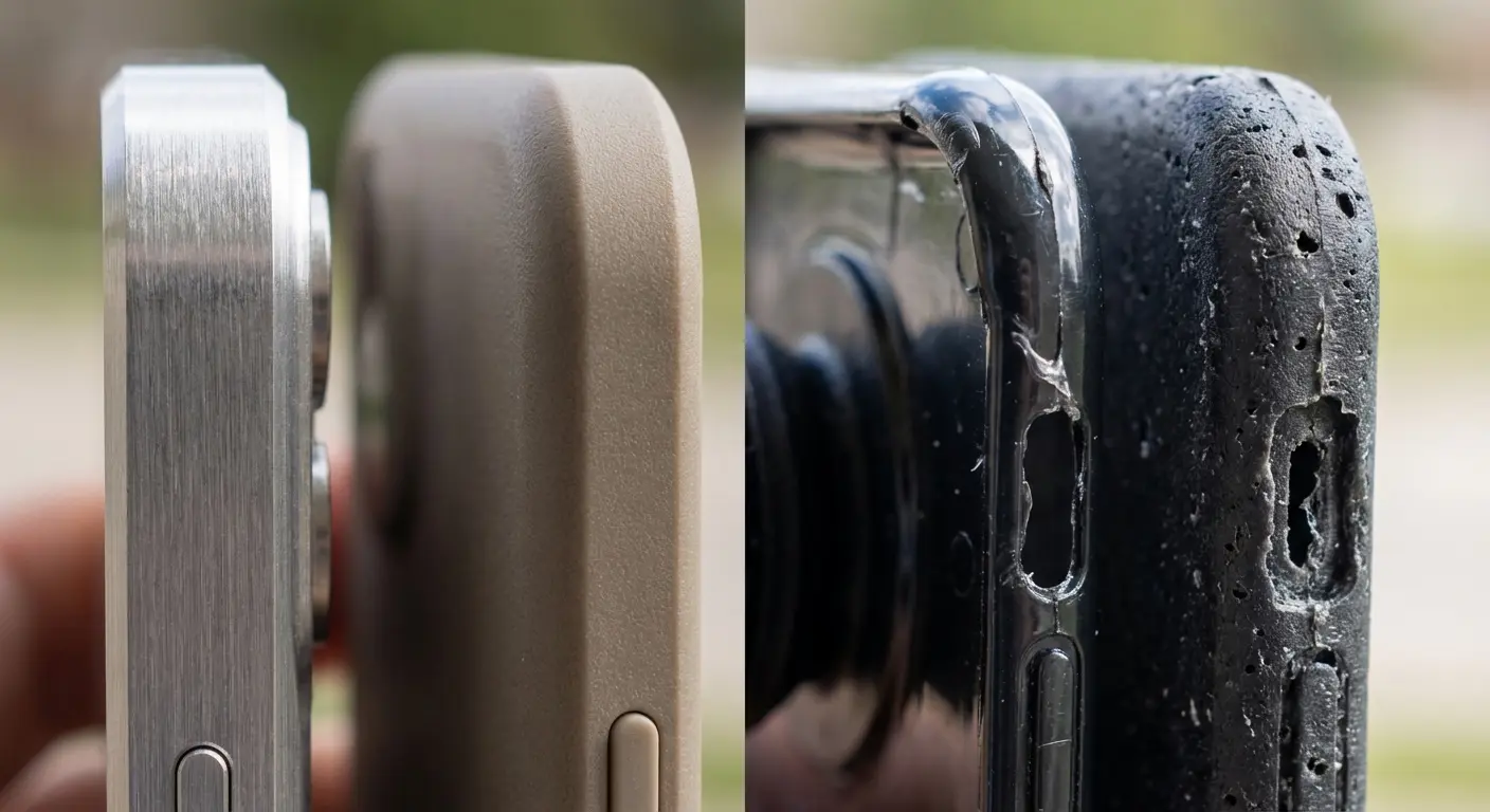 Quality phone grip material comparison