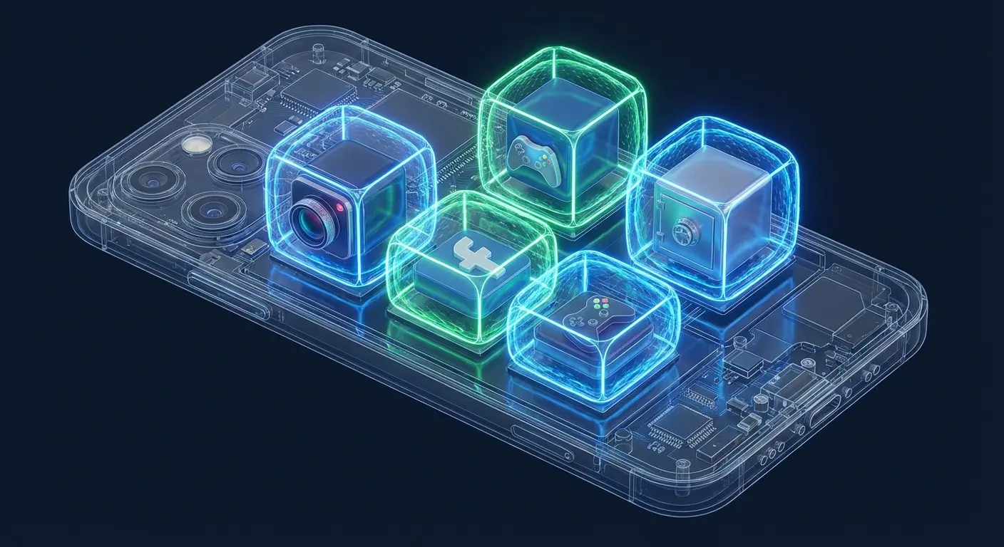 How iOS keeps apps separated