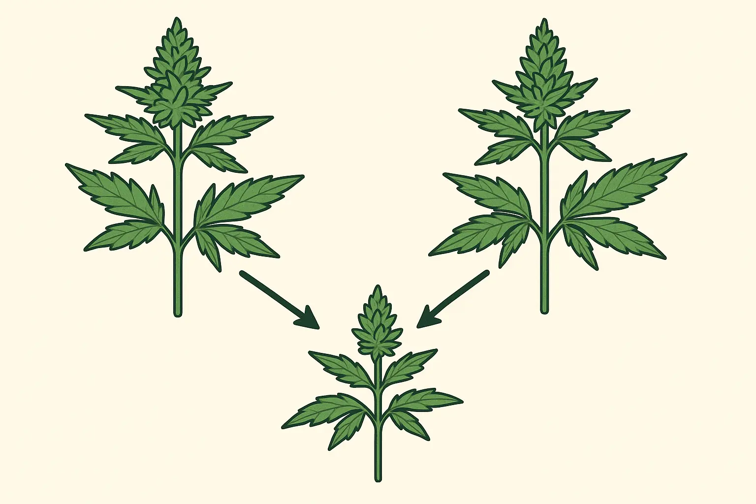 Do Si Dos genetics showing parent strains Girl Scout Cookies and Face Off OG