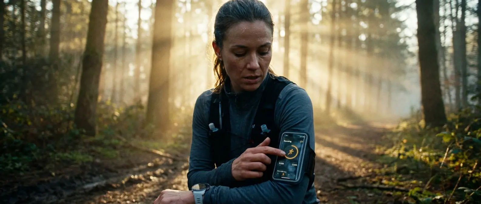 Strava app tracking running and cycling analytics