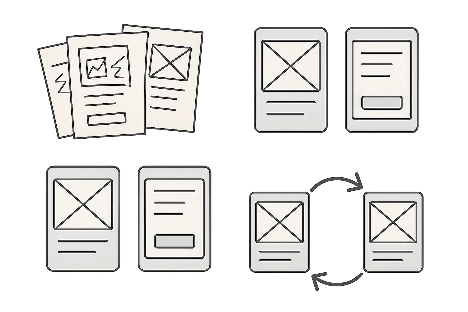 Design ideation and iteration process visualization
