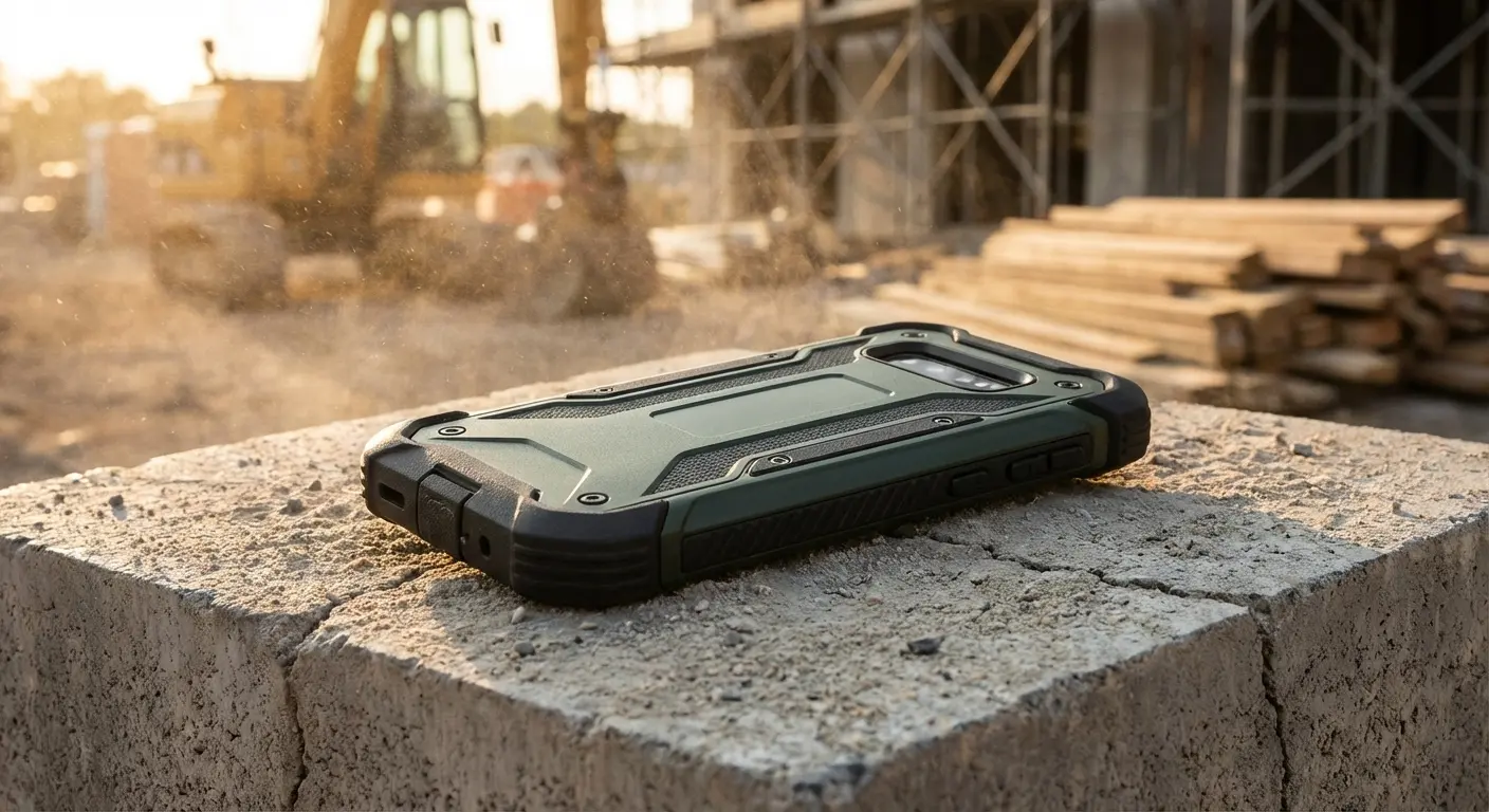 Rokform rugged phone case highlighting durability
