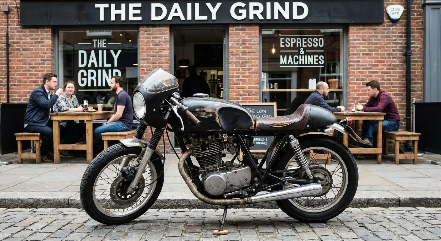 Café racers: 60% style, 40% function, 100% uncomfortable after an hour.