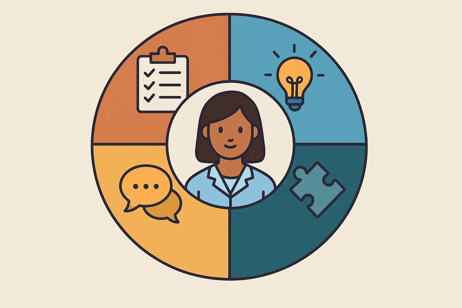 Healthcare interview assessment categories
