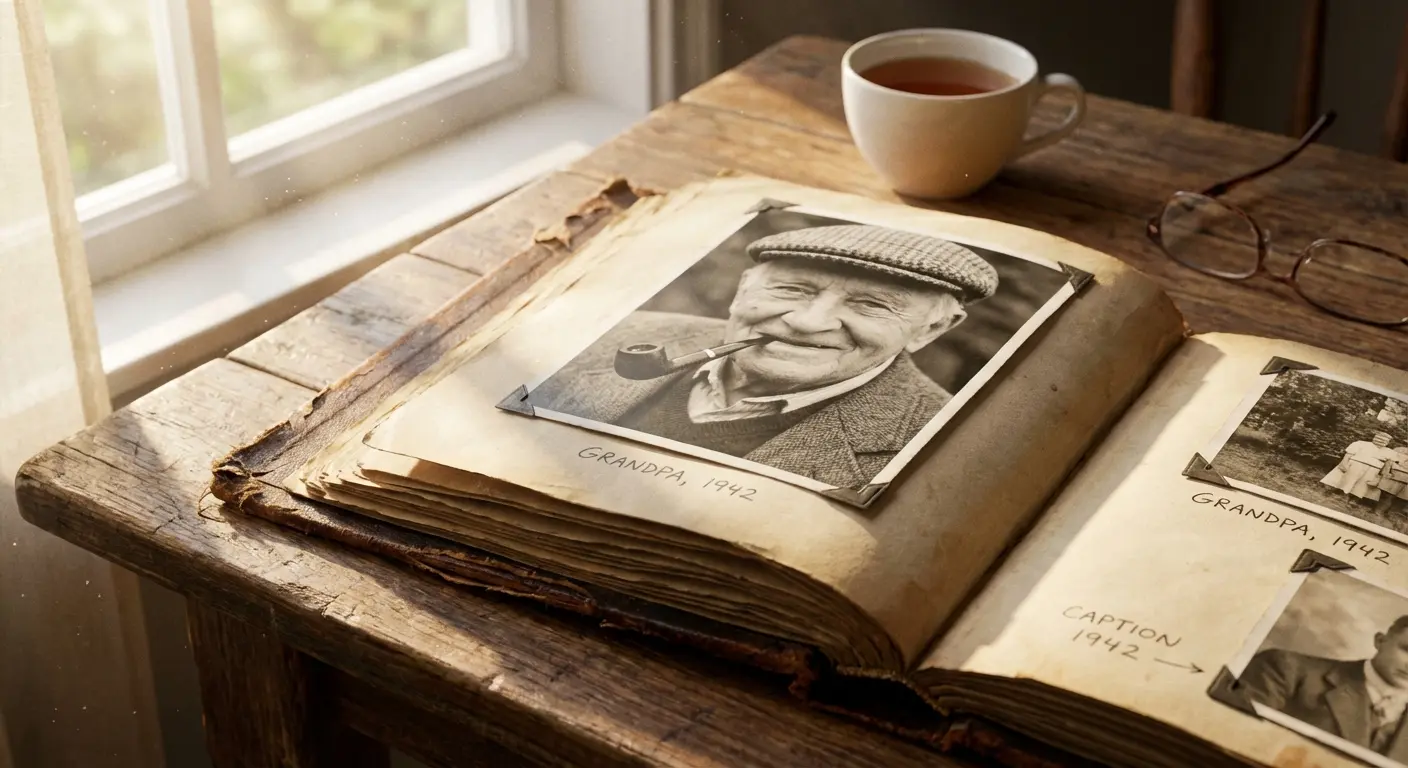 Authenticity check example for a grandfather's eulogy