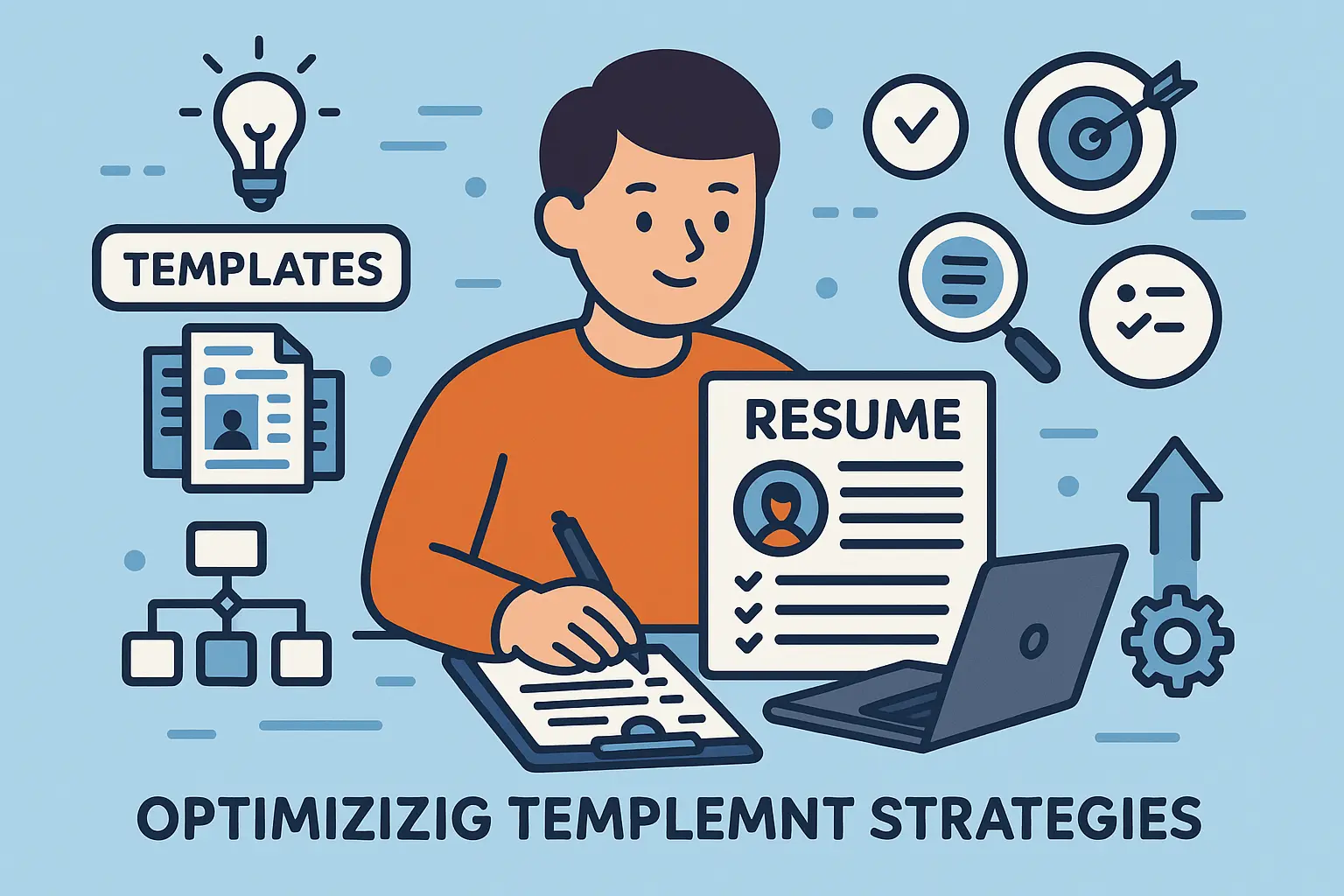 Resume template implementation strategies