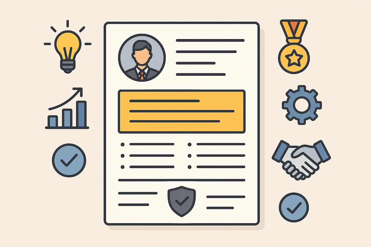 Professional resume strengths guide