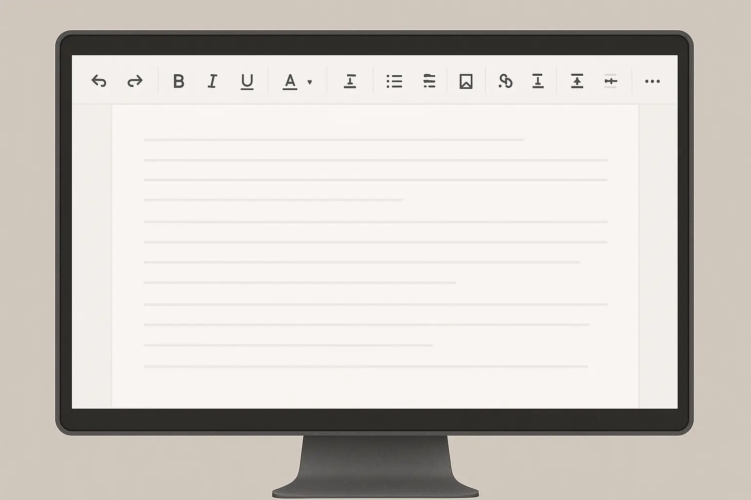 Person using computer to write eulogy with guidance