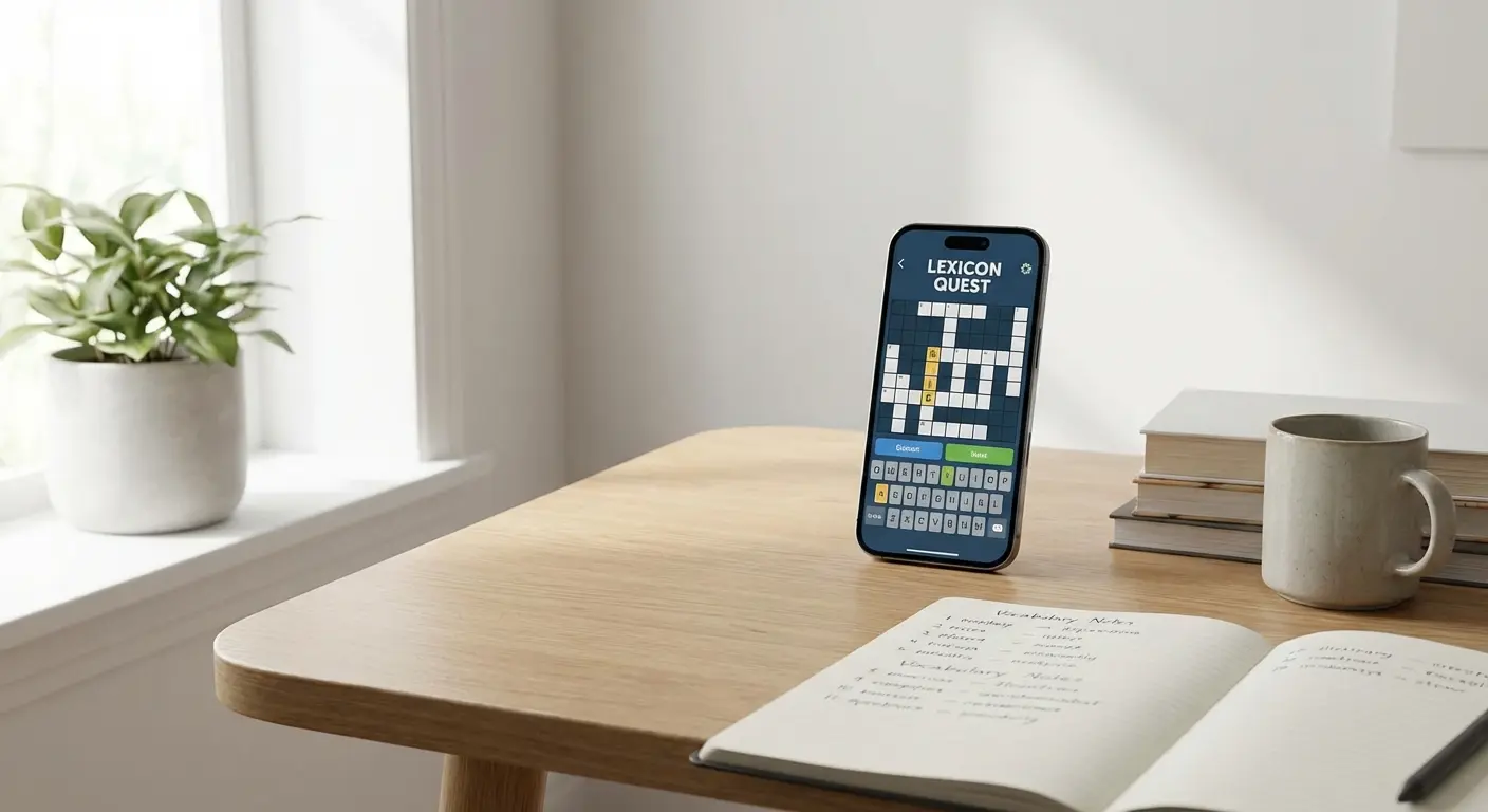 Educational vocabulary-building word game