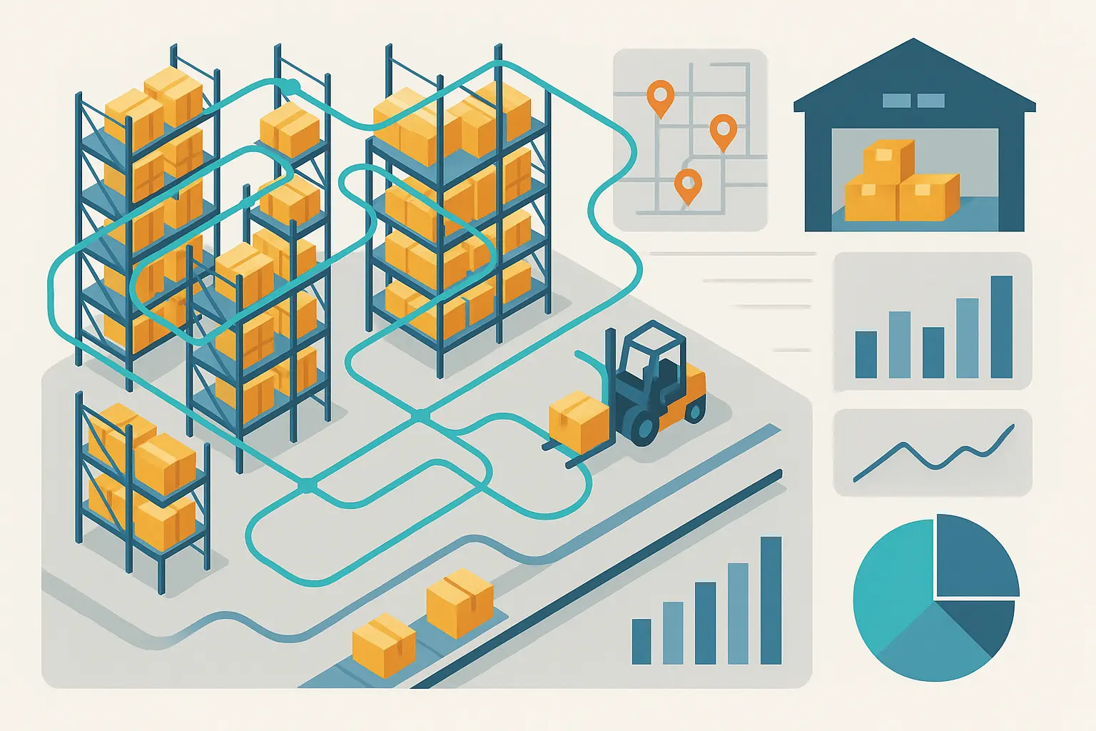 FedEx package routing optimization network