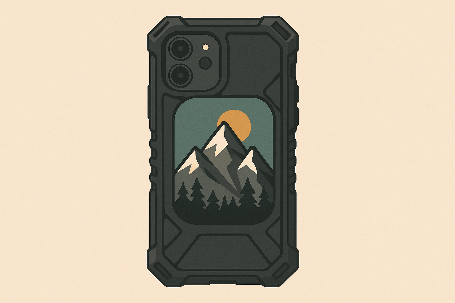 Mountain adventure phone protection