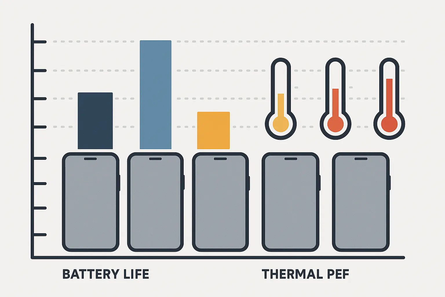 Real-world performance testing of large screen phones