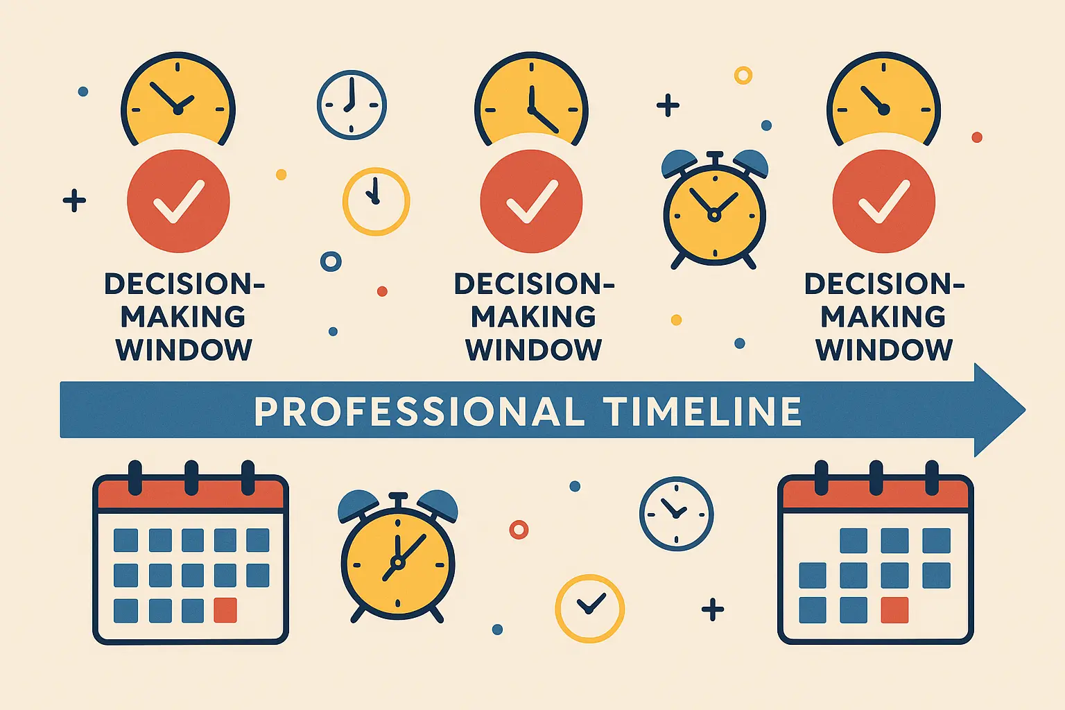 Professional timing for declining job offers