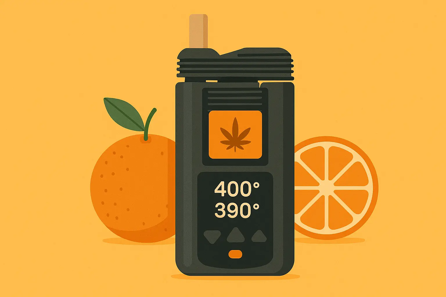 Vaporizer temperature settings for Tangie
