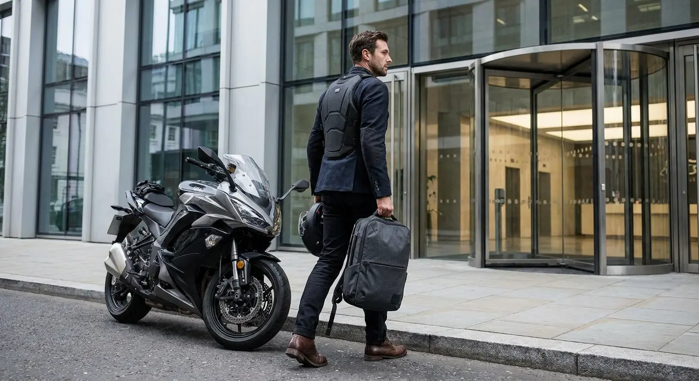 Commuter backpack professional design