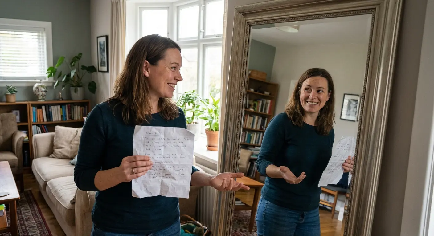 Practicing reading funeral poems aloud