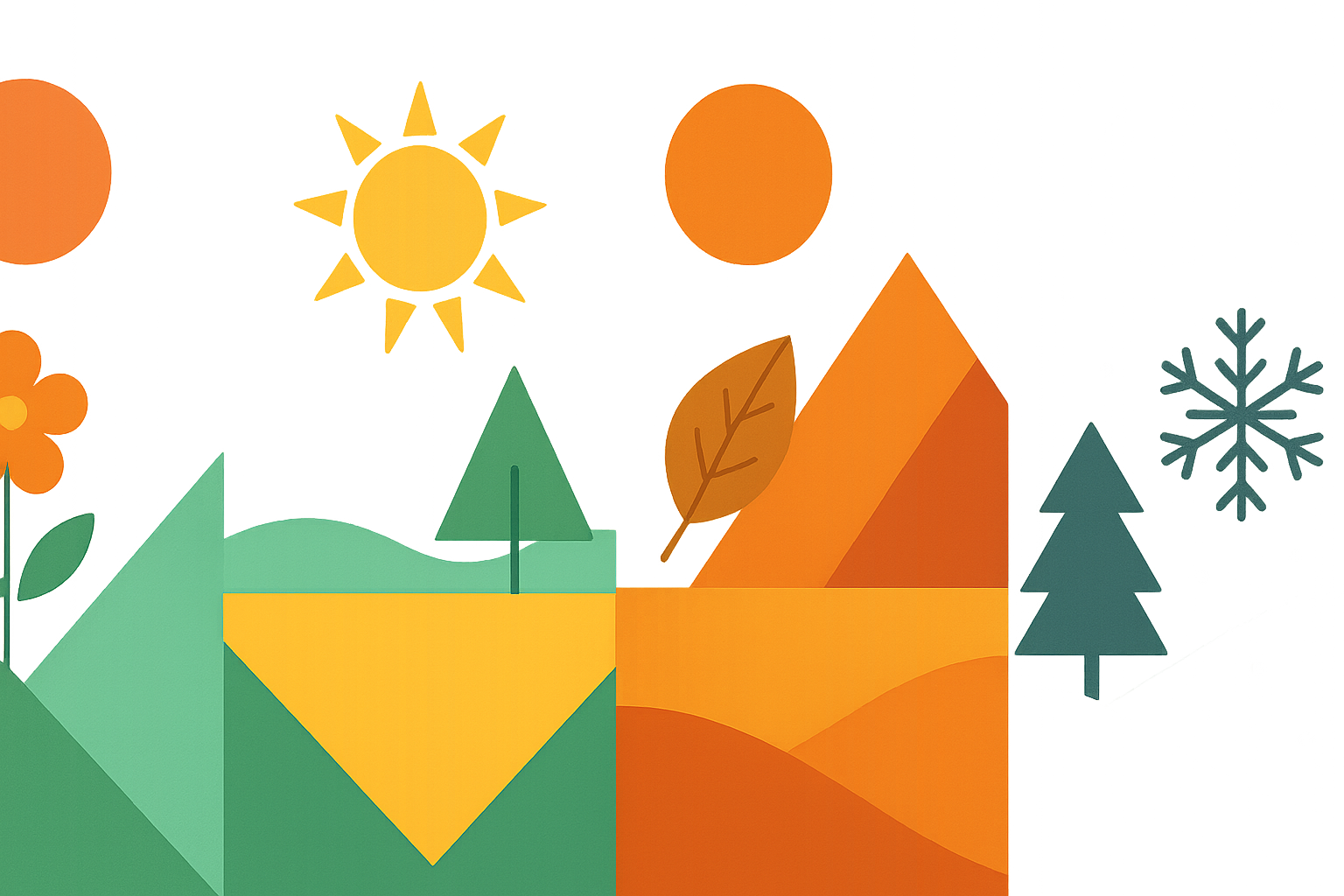 Seasonal dynamic wallpaper options