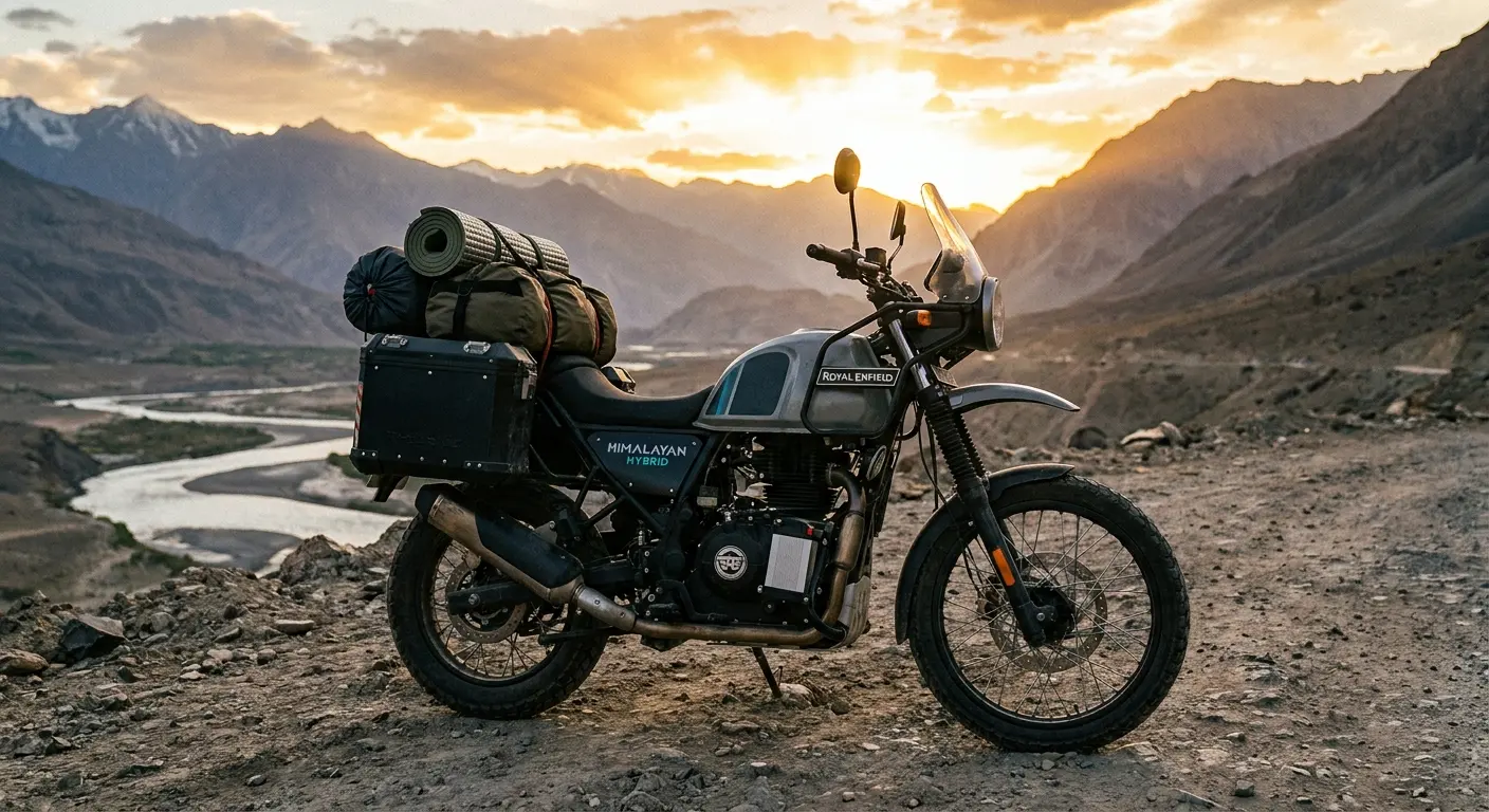 Royal Enfield Himalayan electric hybrid