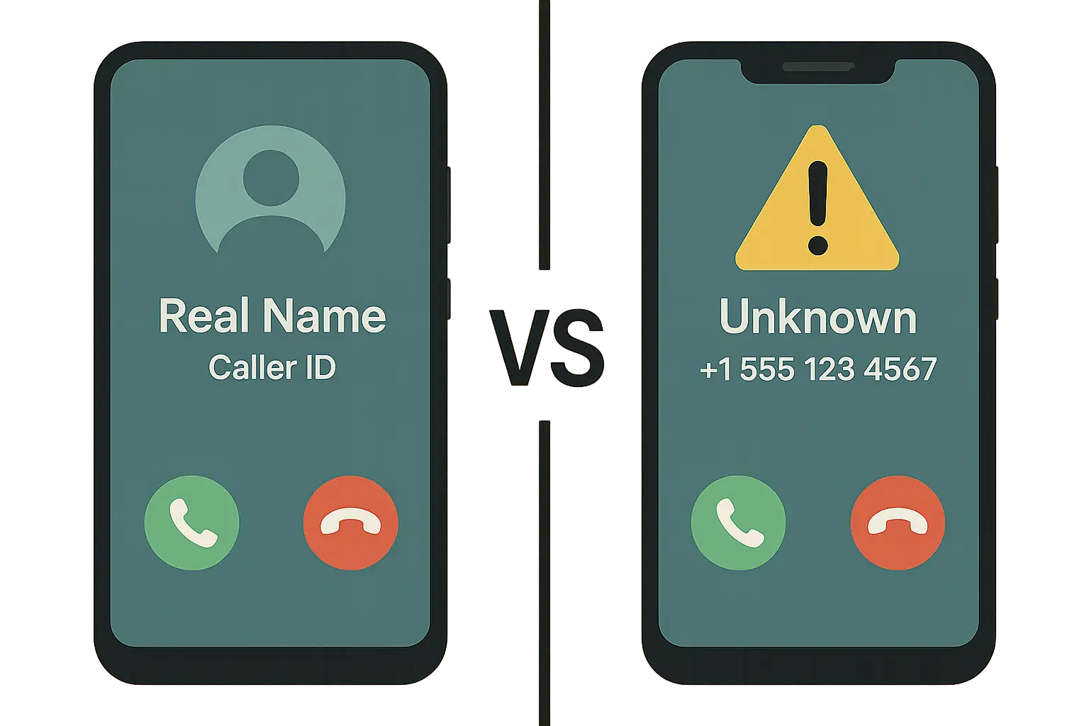 Caller ID spoofing attack example