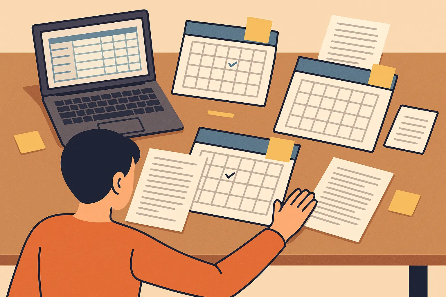 Managing multiple internship applications and offers professionally