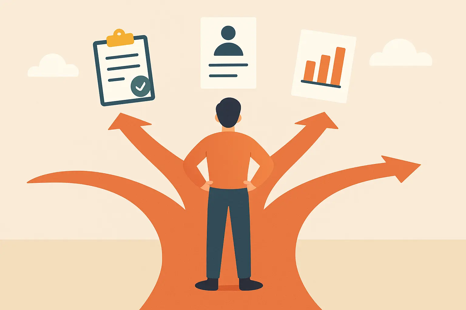 Making career document choices